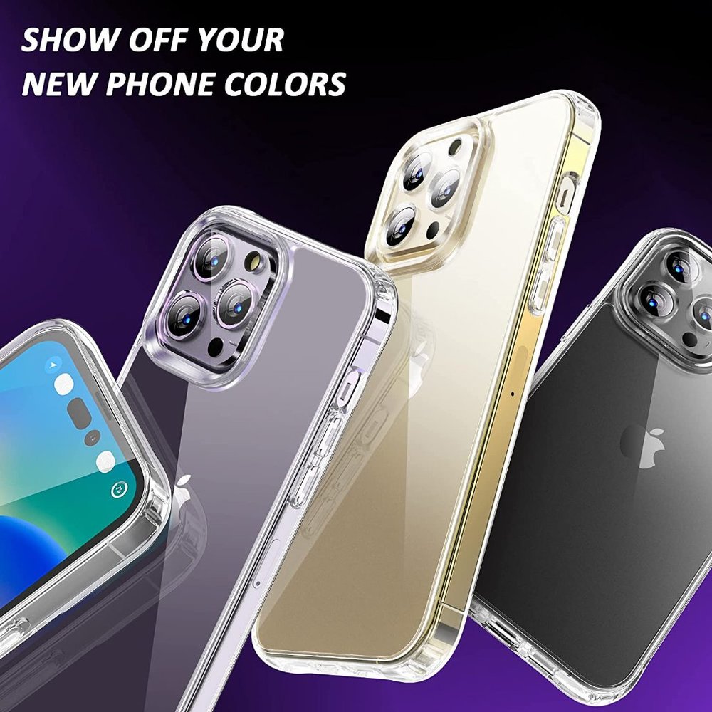 New Protective Clear Case for iPhone 14 Pro Max 6.7 Inch [5 in 1] Military Grade - Picture 9 of 9